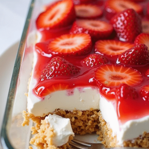 Ultimate Strawberry Pretzel Salad