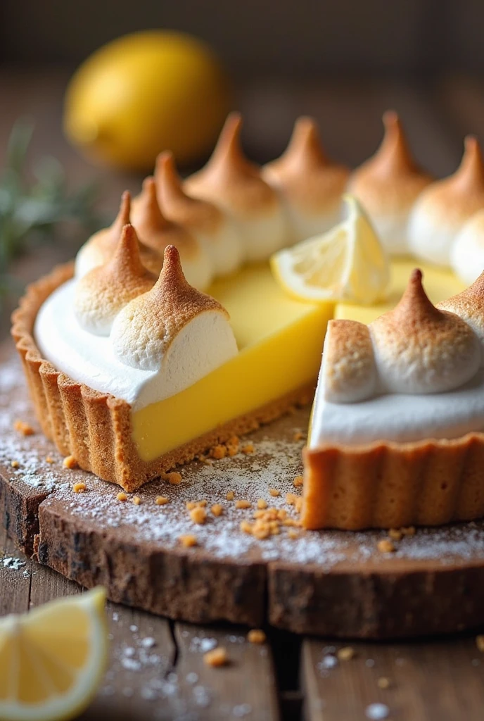 Lemon Meringue Tart: A Zesty, Cloud-Topped Delight