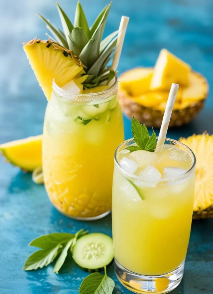 Pineapple Cucumber Cooler