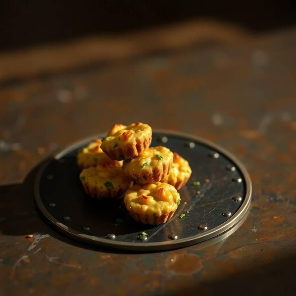 Mini Cheesy Veggie Bites