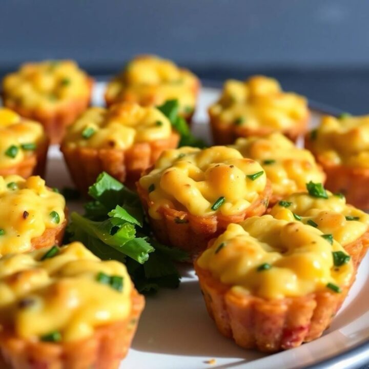 Mini Cheesy Veggie Bites