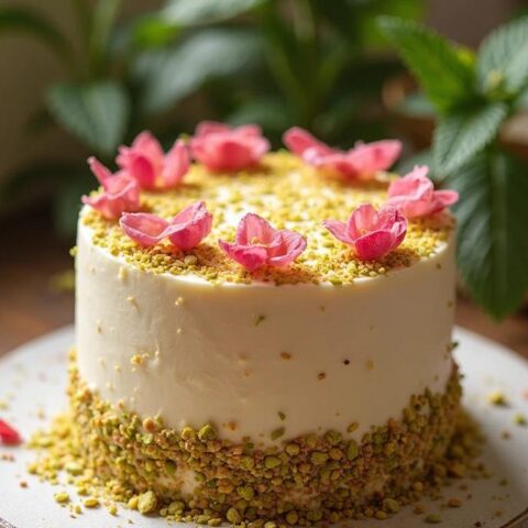 Irresistible Rosewater Pistachio Tres Leches Cake Recipe You’ll Love