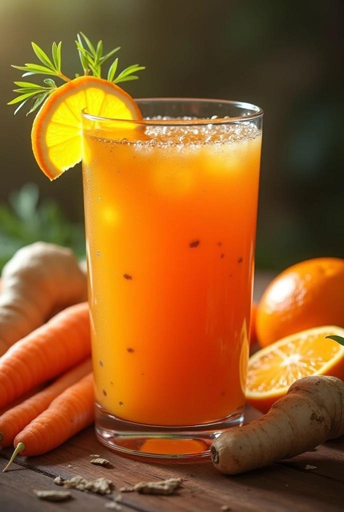 Carrot Orange Ginger Juice