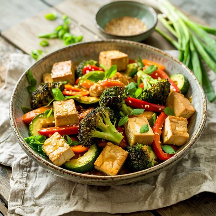 Delicious & Quick Veggie Stir-Fry with Tofu (Ready in 30 Minutes)