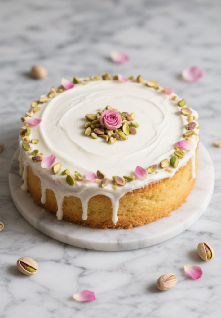 Irresistible Rosewater Pistachio Tres Leches Cake Recipe You’ll Love