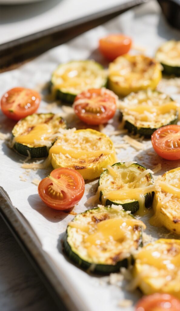 Zucchini Squash and Tomatoes