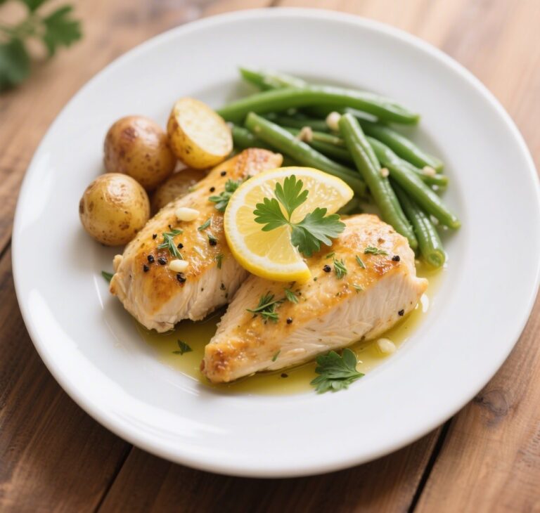 Zesty Lemon Garlic Herb Chicken