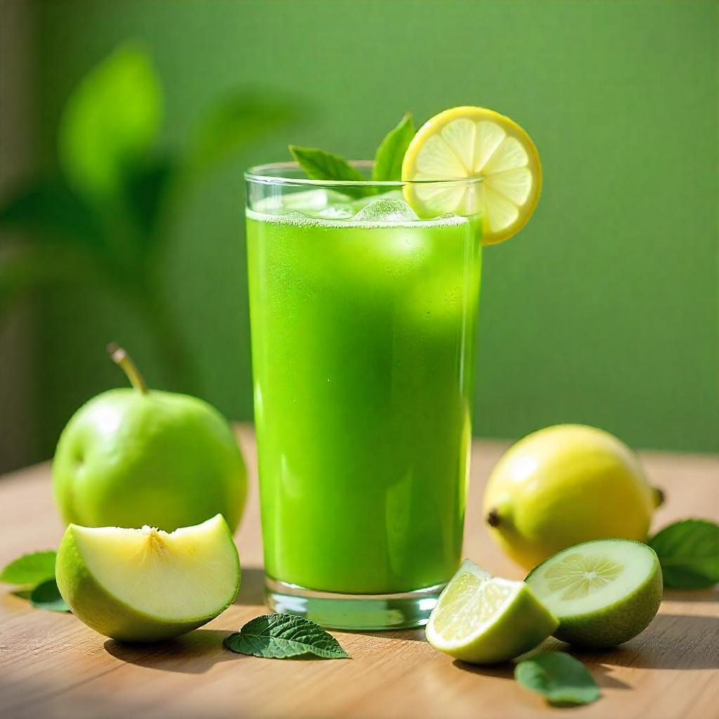1 Radiant Glow Green Juice: A Detox Drink for Vibrant Health