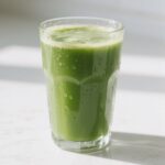 healthy green juice recipe with kale and apple