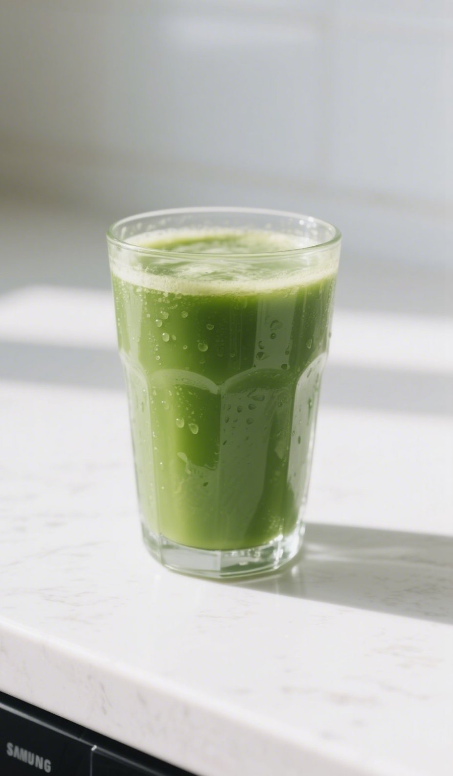 healthy green juice recipe with kale and apple