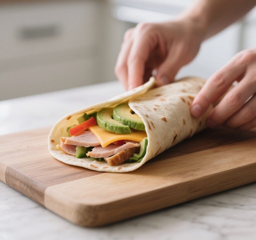 Tasty Turkey and Cheese Wrap Recipe – A Quick Family Favorite