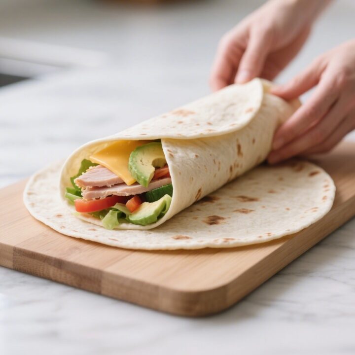 Tasty Turkey and Cheese Wrap Recipe – A Quick Family Favorite