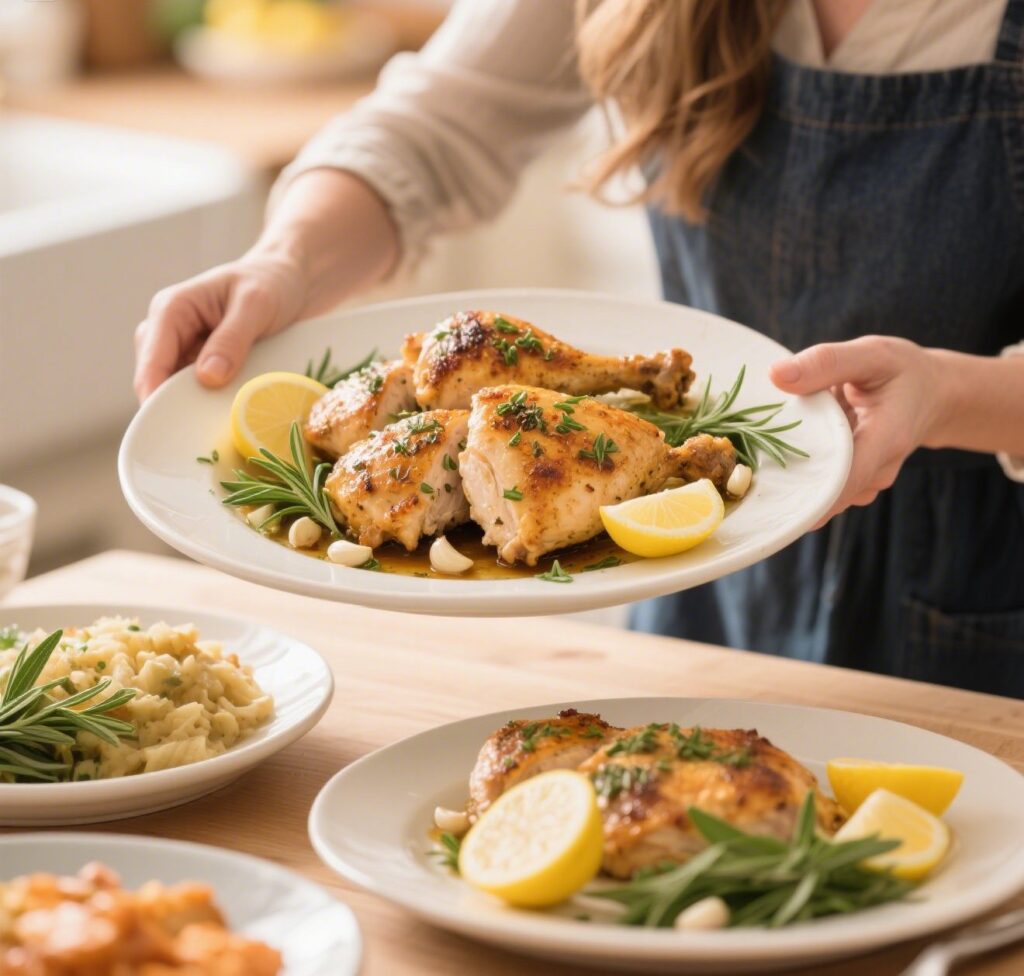 Irresistible Zesty Lemon Garlic Herb Chicken: A Flavorful Family Favorite