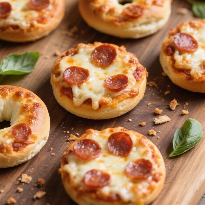 8Mini Pizza Bagels