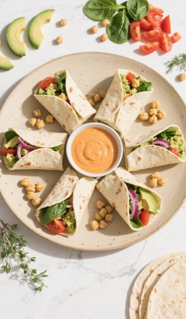 Avocado & Chickpea Salad Wraps: A Fresh, Flavor-Packed Meal You’ll Crave