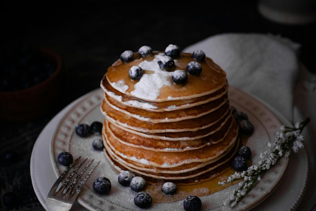 Easy Homemade Blueberry Pancakes – Extra Fluffy and Delicious
