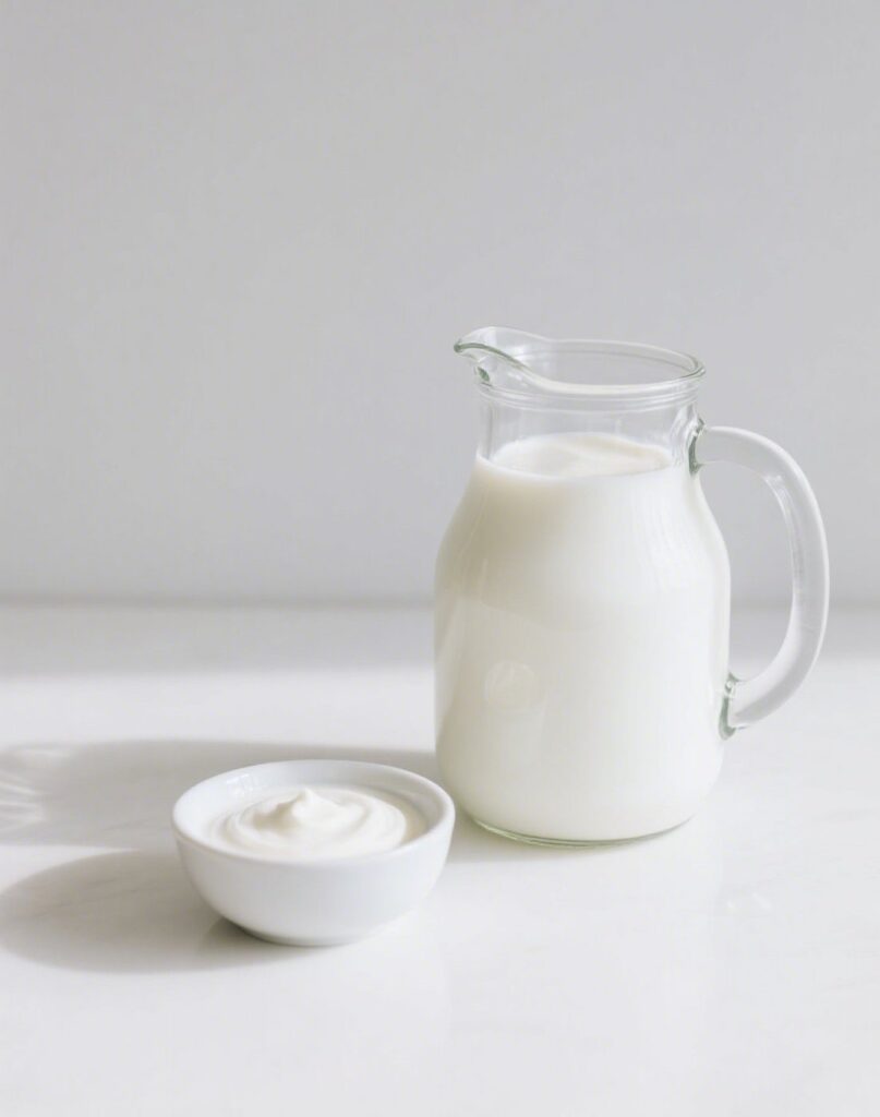 homemade-greek-yogurt ingredients