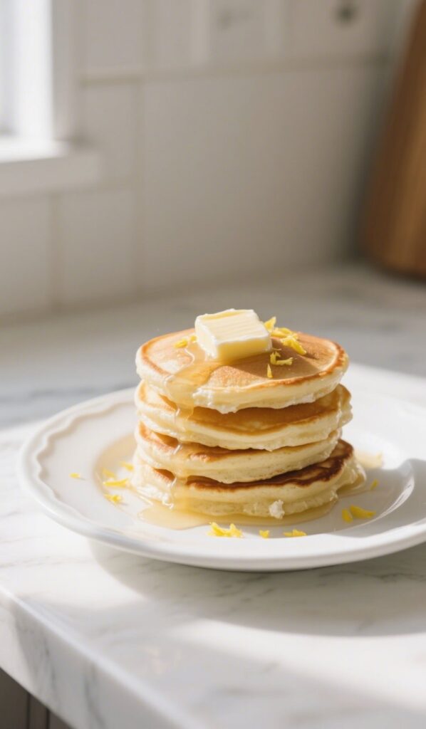 Fluffy Lemon Ricotta Pancakes: A Bright and Creamy Breakfast Delight