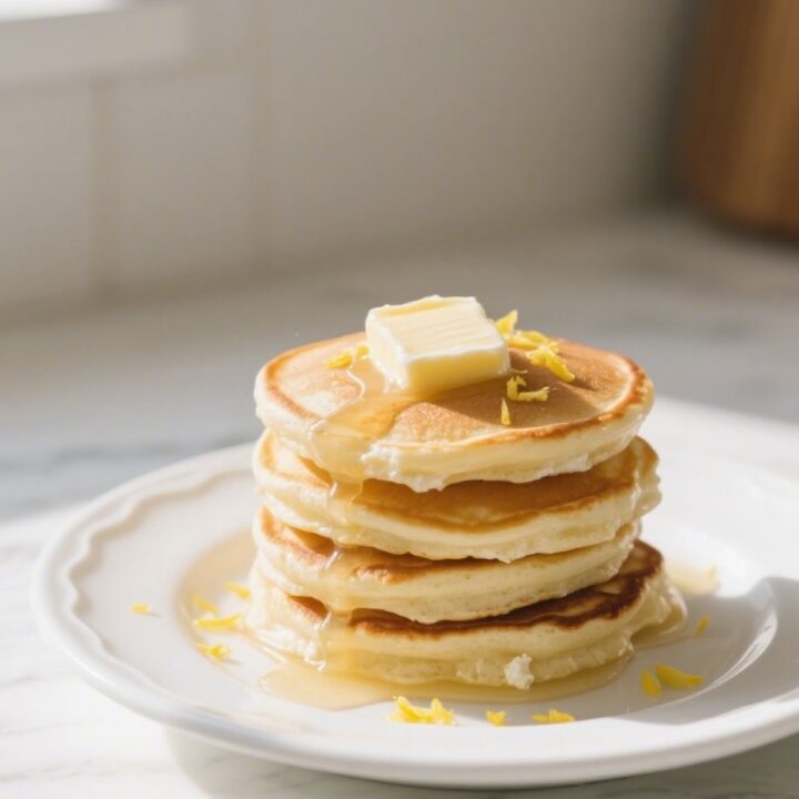 Fluffy Lemon Ricotta Pancakes: A Bright and Creamy Breakfast Delight