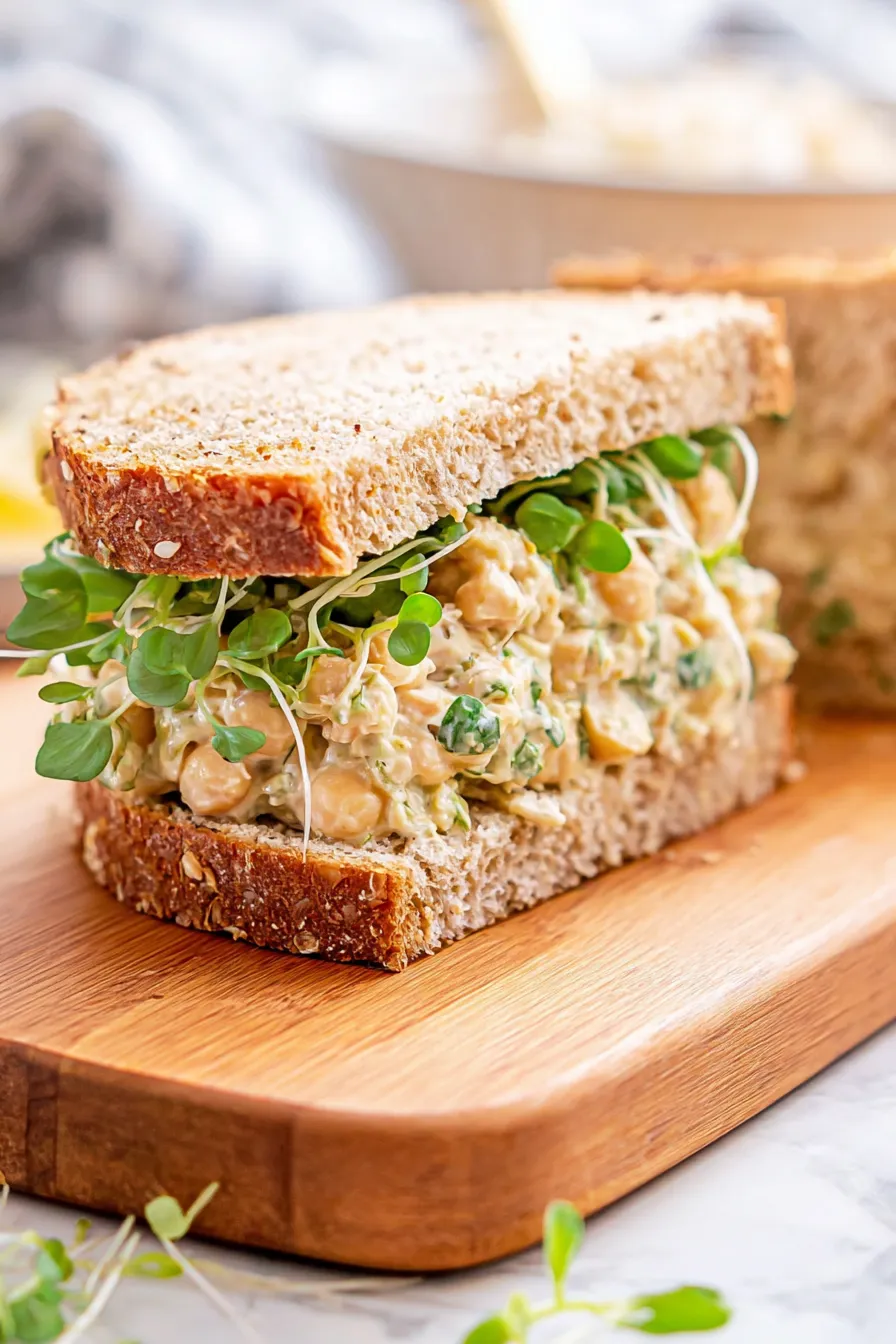 Chickpea Salad Sandwich