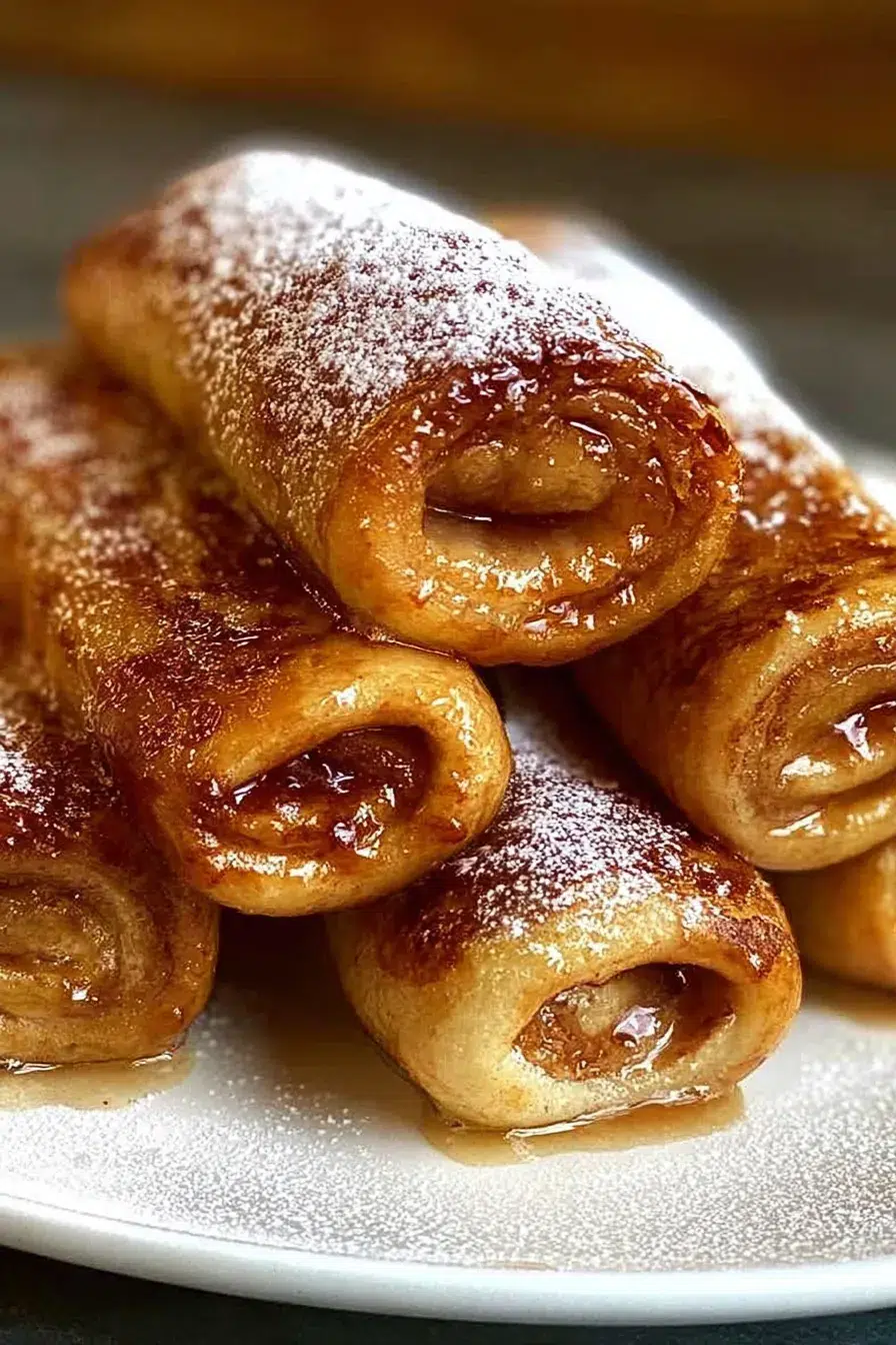 cinnamon rolls and French toast