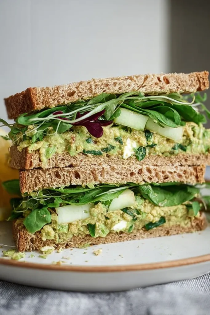 Green Goddess Salad Sandwich