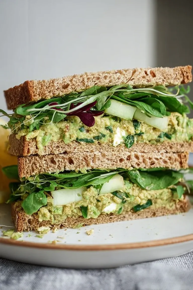 Green Goddess Salad Sandwich