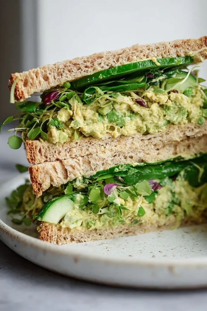 Green Goddess Salad Sandwich