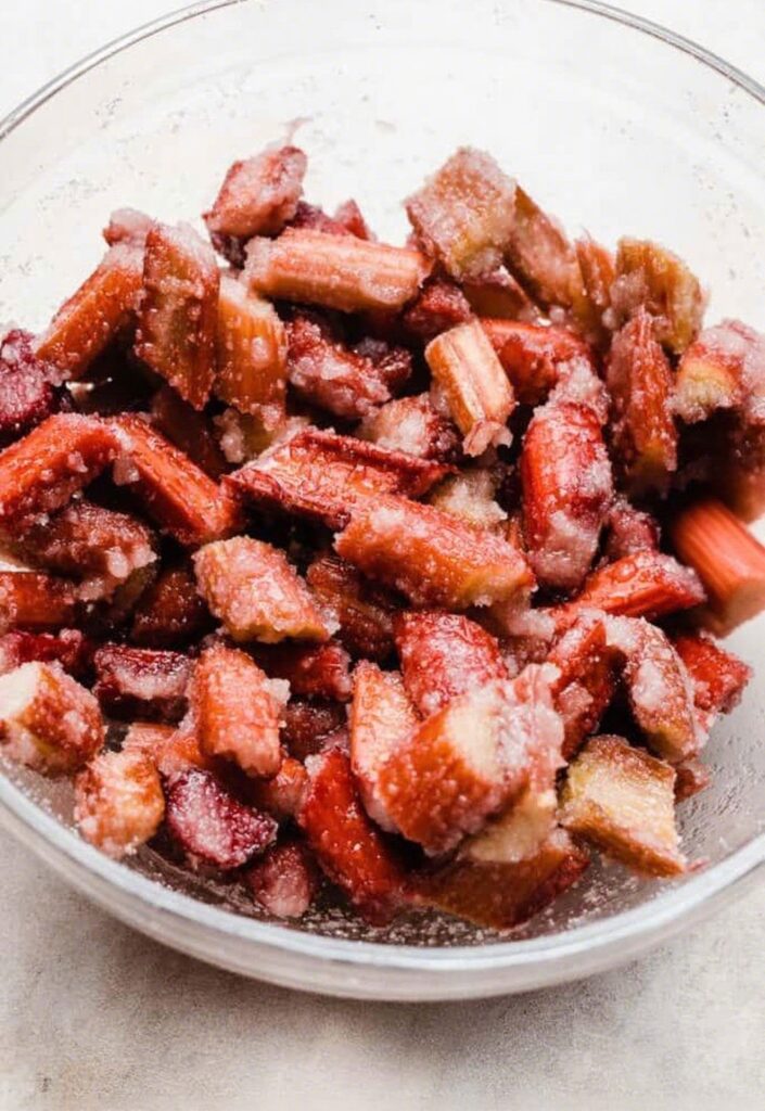 Rhubarb Upside Down Cake