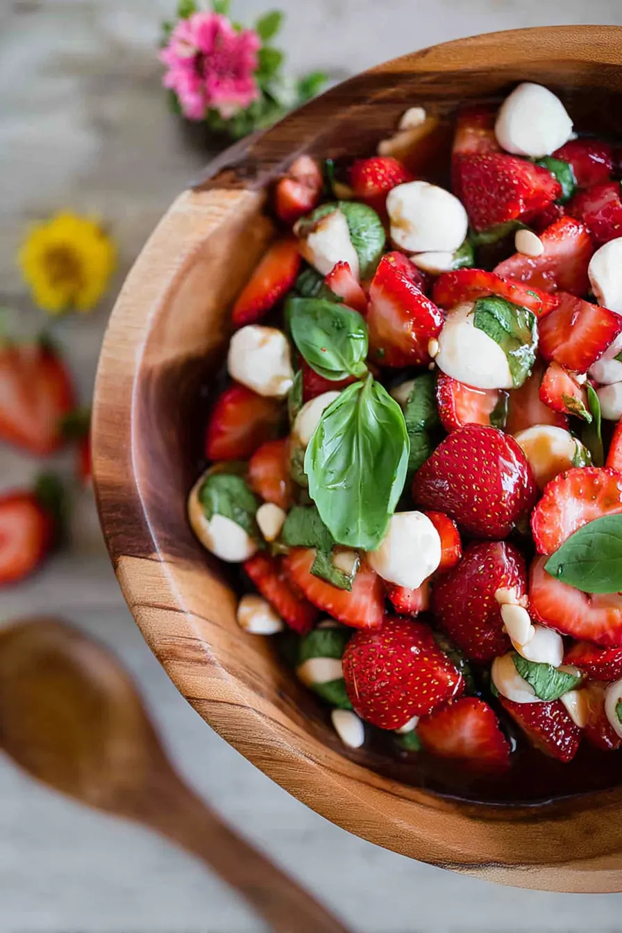 Strawberry Caprese Salad