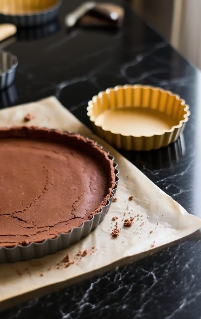 Chocolate Pistachio Ganache Tart - Rich and Decadent Dessert2