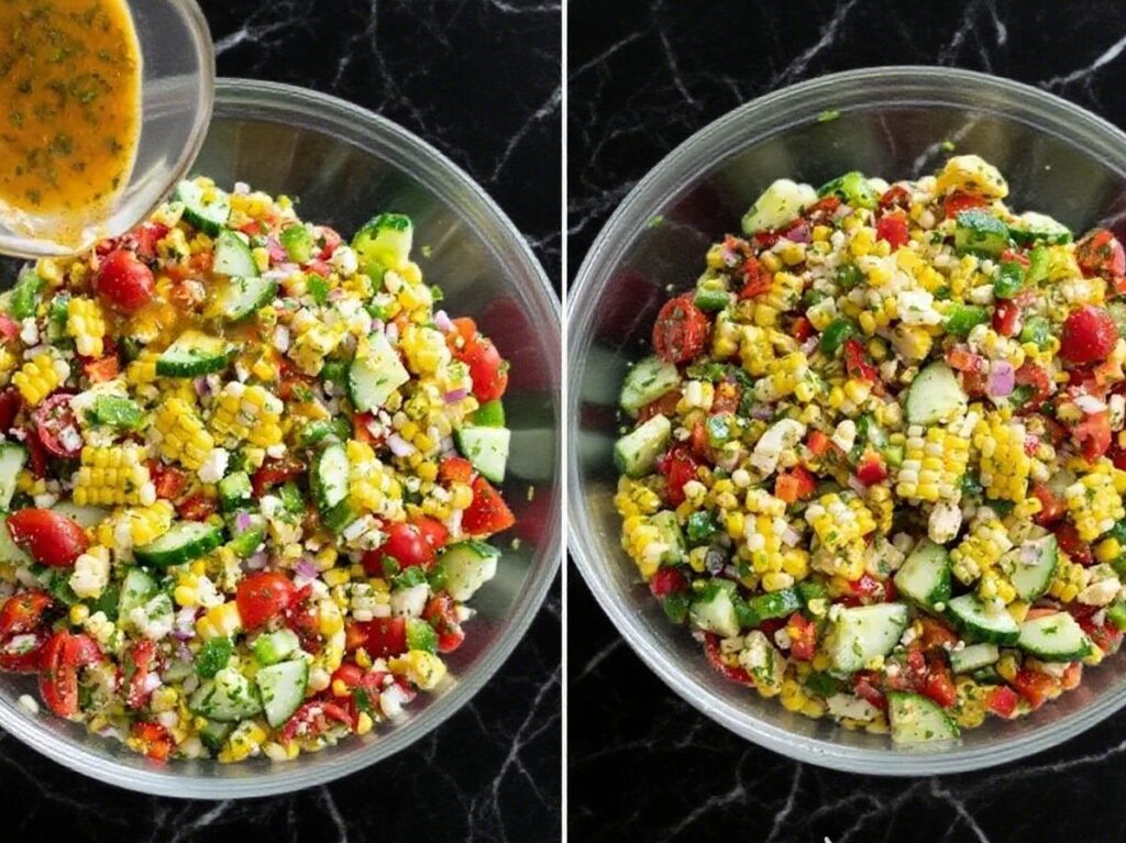 How to make corn salad 3