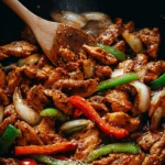 Delicious Black Pepper Chicken Ready to Serve
