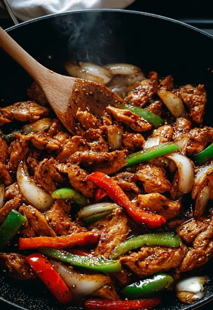 Delicious Black Pepper Chicken Ready to Serve