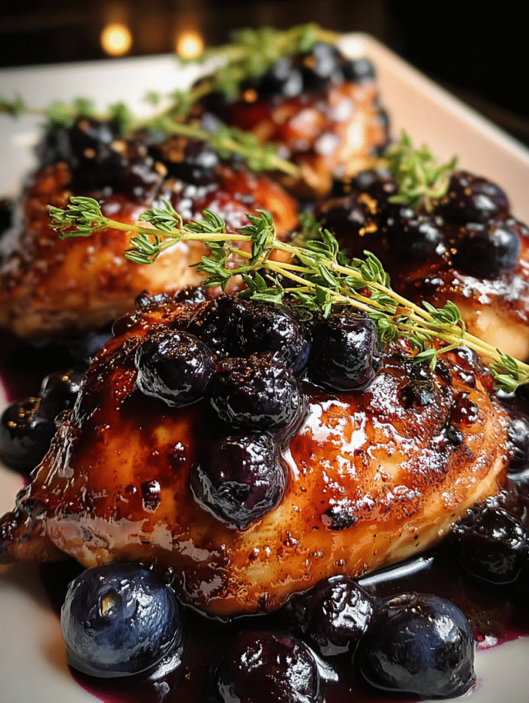 Blueberry Thyme Chicken