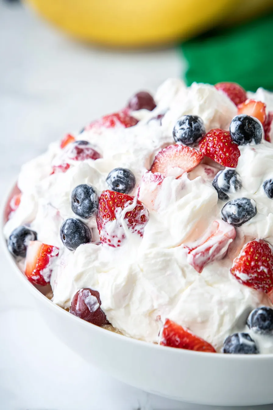 Cheesecake Fruit Salad