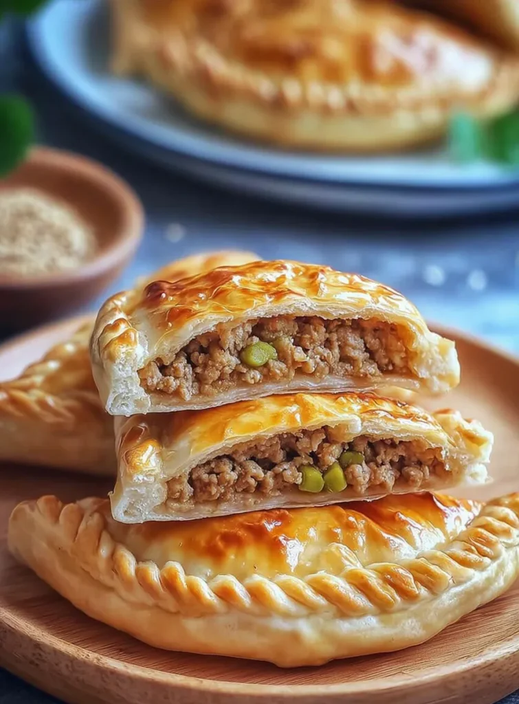 Chinese Meat Pies Fresh Out of the Oven