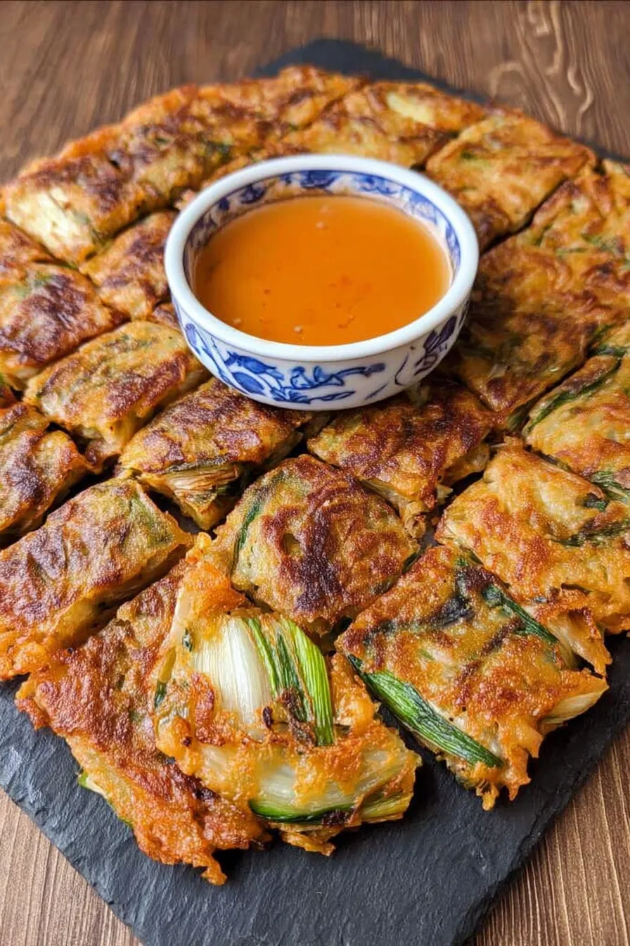 Crispy Korean Spring Onion Pancake