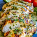 Grilled Salsa Verde Pepper Jack Chicken on the Grill