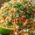 Delicious Mexican Street Corn Salad in a Bowl