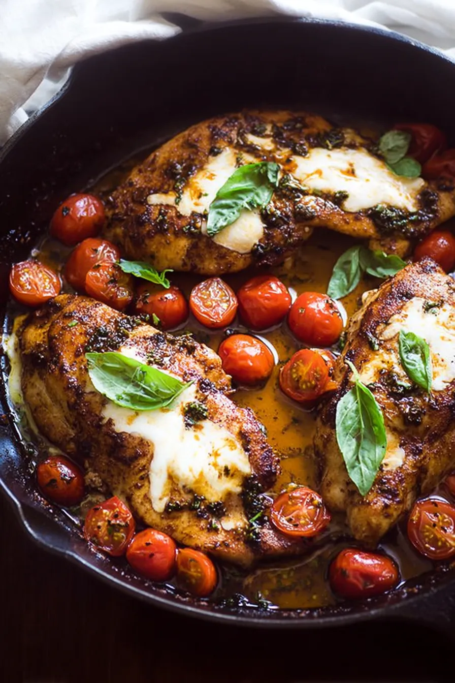 One Pan Balsamic Chicken