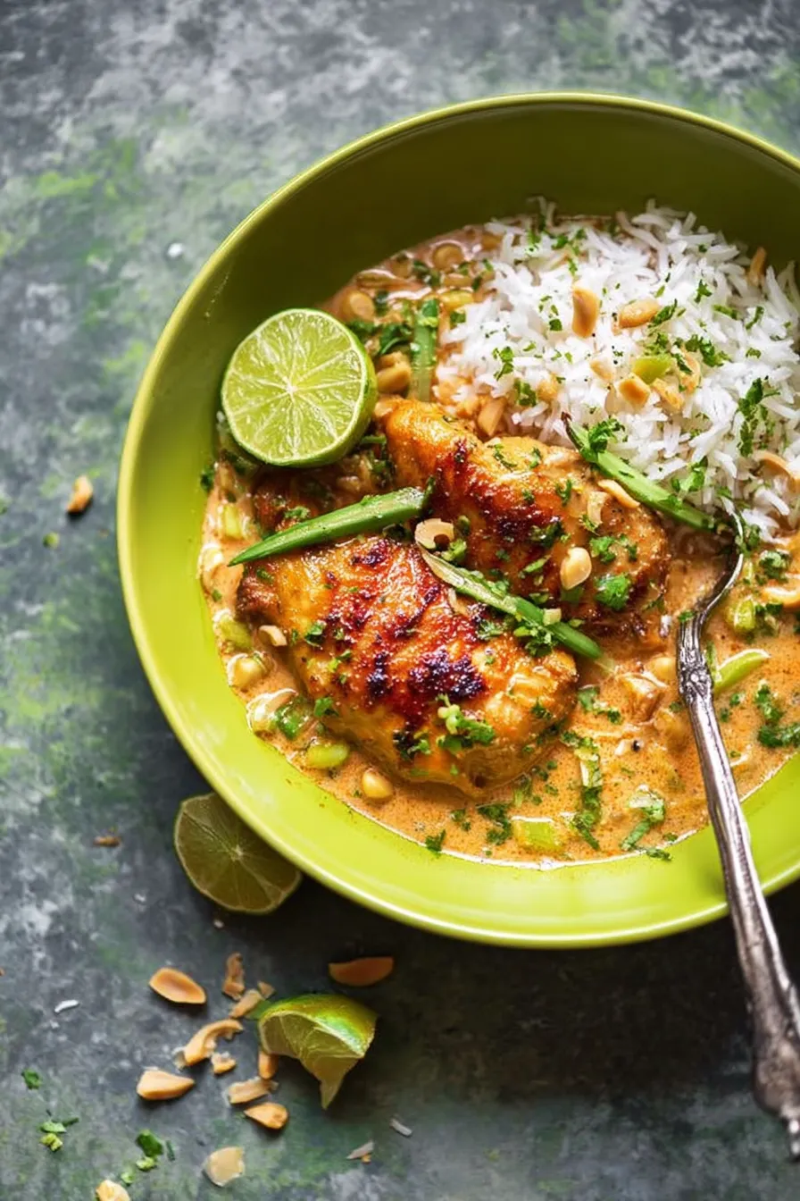 One Pan Coconut Lime Chicken