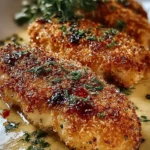 Delicious Parmesan Crusted Chicken Longhorn Ready to Serve