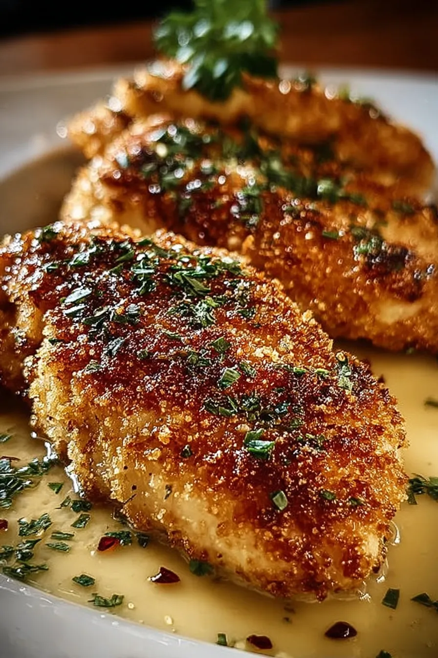 Parmesan Crusted Chicken Longhorn
