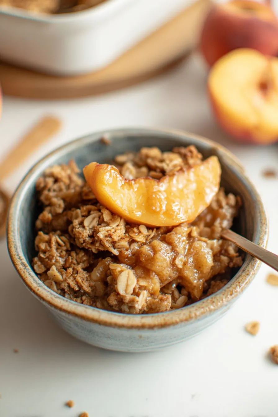 Peach Crisp