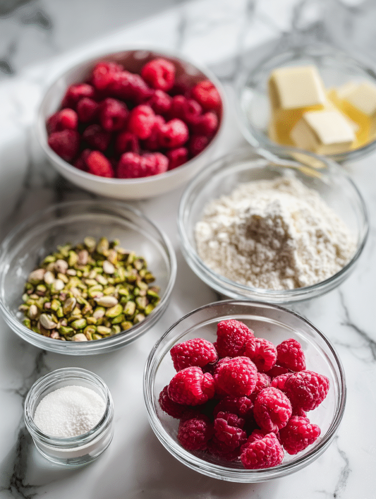 pistachio raspberry dream cake ingredients