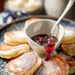 Delicious Ricotta Pancakes Ready to Serve