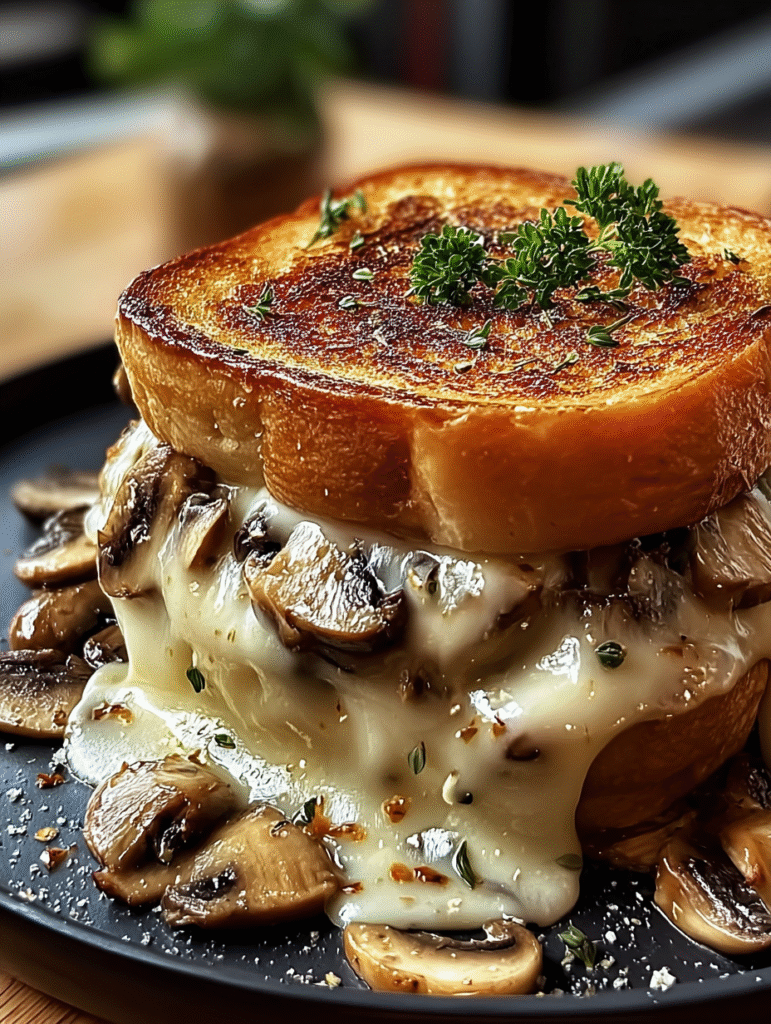 Swiss Mushroom Melt